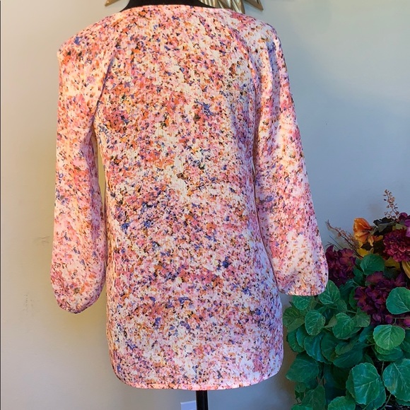 Ann Taylor Adorable Sheer Blouse - Picture 3 of 8